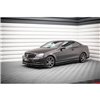 Maxton - Rajouts Des Bas De Caisse Mercedes-Benz C Coupe / Sedan / Estate AMG-Line C204 / W204 Facelift / S204 Facelift Noir Bri