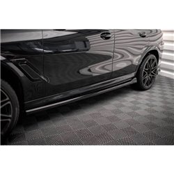 Maxton - Rajouts Des Bas De Caisse BMW X6 M F96 Facelift 