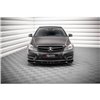 Maxton - Lame Du Pare-Chocs Avant V.1 Mercedes-Benz C Coupe / Sedan / Estate AMG-Line C204 / W204 Facelift / S204 Facelift Noir 