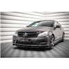 Maxton - Lame Du Pare-Chocs Avant V.1 Mercedes-Benz C Coupe / Sedan / Estate AMG-Line C204 / W204 Facelift / S204 Facelift Noir 