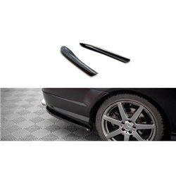 Maxton - Lames De Pare-Chocs Arrière Latérales Mercedes-Benz C Coupe / Sedan / Estate AMG-Line C204 / W204 Facelift / S204 Facel