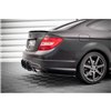 Maxton - Lames De Pare-Chocs Arrière Latérales Mercedes-Benz C Coupe / Sedan / Estate AMG-Line C204 / W204 Facelift / S204 Facel