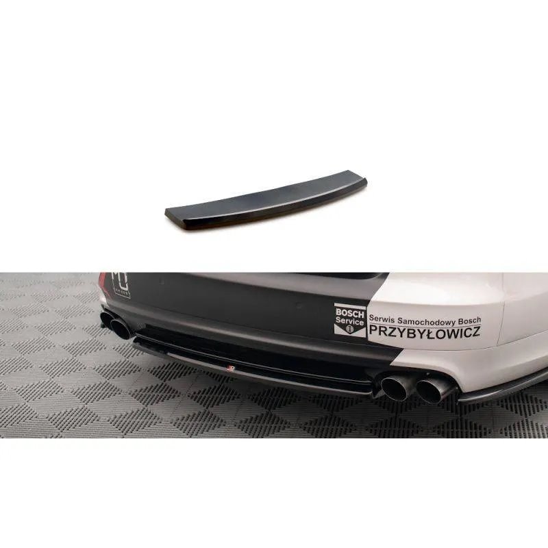 Maxton - Arriere Splitter Audi S8 D4 Noir Brillant
