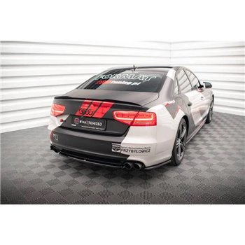 Maxton - Arriere Lame Audi S8 D4 Noir Brillant