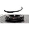 Maxton - Lame Du Pare-Chocs Avant V.2 Mercedes-Benz C Coupe / Sedan / Estate AMG-Line C204 / W204 Facelift / S204 Facelift Noir 