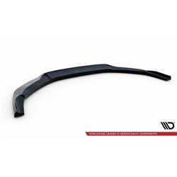 Maxton - Lame Du Pare-Chocs Avant V.1 Audi S8 D4 Noir Brillant