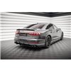 Maxton - Street Pro Central Diffuseur Arriere Audi S8 D5 Noir-Rouge
