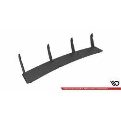 Maxton - Street Pro Central Diffuseur Arriere Audi S8 D5 Noir-Rouge