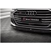 Maxton - Lame Du Pare-Chocs Avant V.1 Audi S8 / A8 S-Line D5 Noir Brillant