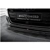Maxton - Lame Du Pare-Chocs Avant V.1 Audi S8 / A8 S-Line D5 Noir Brillant