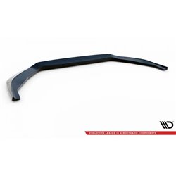 Maxton - Lame Du Pare-Chocs Avant V.1 Audi S8 / A8 S-Line D5 Noir Brillant