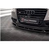 Maxton - Lame Du Pare-Chocs Avant V.2 Audi S8 D4 Noir Brillant