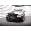 Maxton - Lame Du Pare-Chocs Avant V.2 Audi S8 D4 Noir Brillant