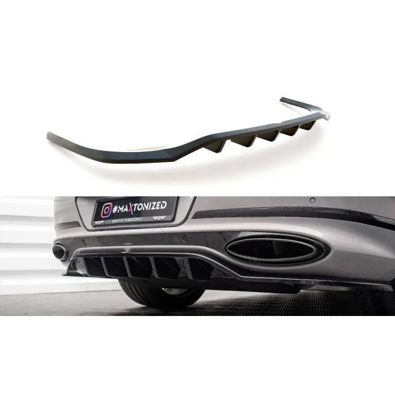 Maxton - Arriere Splitter (avec une barre verticale) Bentley Continental GT Coupe Mk3