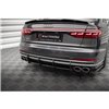 Maxton - Street Pro Central Diffuseur Arriere Audi S8 D5 Noir