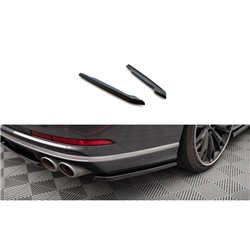 Maxton - Lames De Pare-Chocs Arrière Latérales Audi S8 D5 Noir Brillant