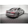 Maxton - Lames De Pare-Chocs Arrière Latérales Audi S8 D5 Noir Brillant