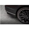Maxton - Lames De Pare-Chocs Arrière Latérales Audi S8 D5 Noir Brillant