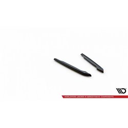Maxton - Lames De Pare-Chocs Arrière Latérales Audi S8 D5 Noir Brillant