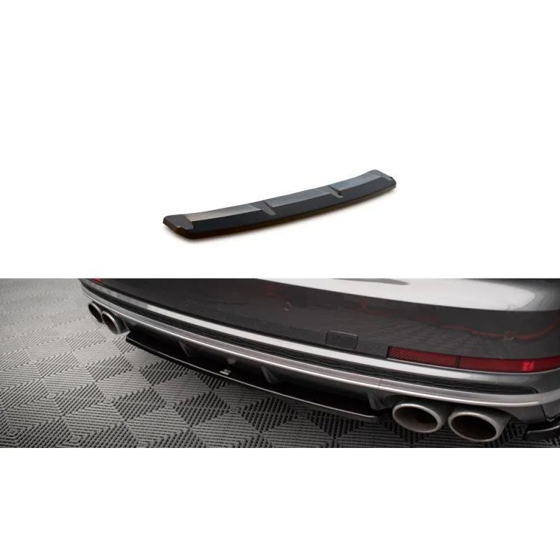 Maxton - Arriere Splitter Audi S8 D5 Noir Brillant