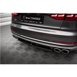Maxton - Arriere Lame Audi S8 D5 Noir Brillant