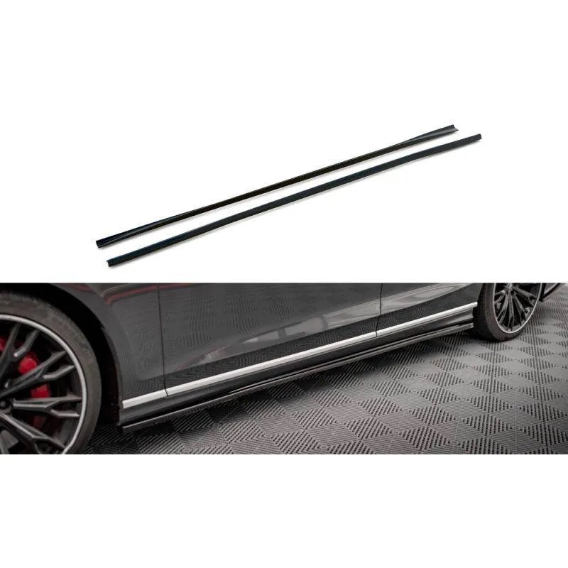 Maxton - Rajouts Des Bas De Caisse Audi S8 / A8 S-Line D5 Facelift