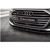 Maxton - Lame Du Pare-Chocs Avant V.2 Audi S8 / A8 S-Line D5 Noir Brillant