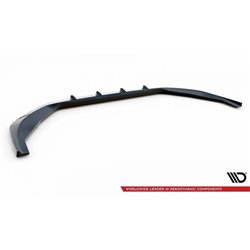Maxton - Lame Du Pare-Chocs Avant V.2 Audi S8 / A8 S-Line D5 Noir Brillant