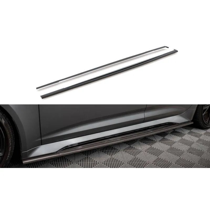 Maxton - Fibre de Carbone Des Bas De Caisse Audi RS7 C8