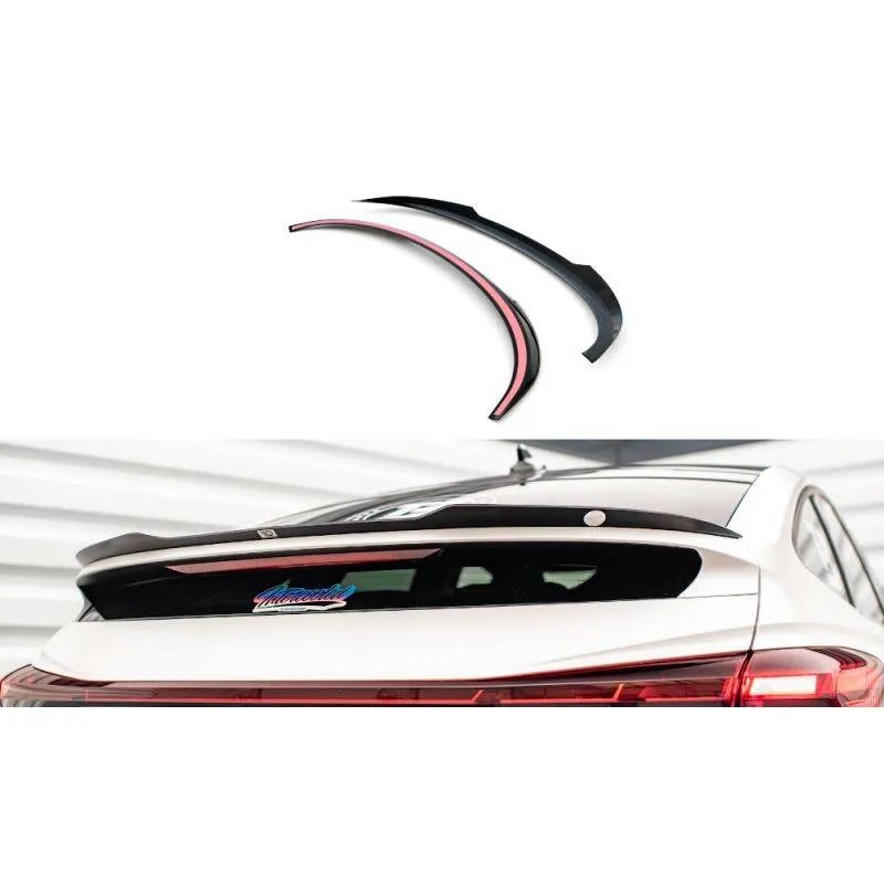 Maxton - Spoiler Cap Audi Q4 e-tron Sportback Mk1 Noir Brillant