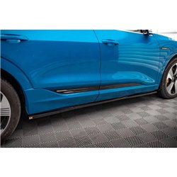 Maxton - Rajouts Des Bas De Caisse Audi e-tron Noir Brillant