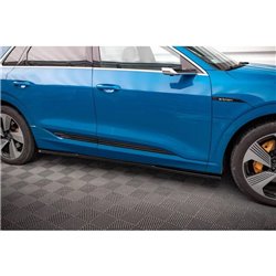 Maxton - Rajouts Des Bas De Caisse Audi e-tron Noir Brillant