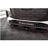 Maxton - Lame Du Pare-Chocs Avant V.1 Audi Q4 e-tron Sportback S-line Mk1 Noir Brillant