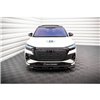 Maxton - Lame Du Pare-Chocs Avant V.1 Audi Q4 e-tron Sportback S-line Mk1 Noir Brillant