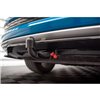 Maxton - Arriere Lame (avec une barre verticale) Audi e-tron Noir Brillant