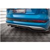 Maxton - Arriere Lame (avec une barre verticale) Audi e-tron Noir Brillant