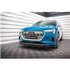 Maxton - Lame Du Pare-Chocs Avant V.1 Audi e-tron Noir Brillant