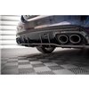 Maxton - Arriere Lame (avec une barre verticale) Mercedes-AMG C 43 Sedan W205 Facelift Noir Brillant