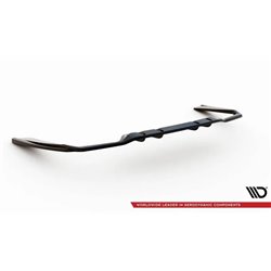 Maxton - Arriere Lame (avec une barre verticale) Mercedes-AMG C 43 Sedan W205 Facelift Noir Brillant