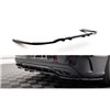 Maxton - Arriere Splitter (avec une barre verticale) Mercedes-Benz C AMG-Line W205 Facelift Noir Brillant