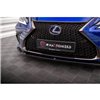 Maxton - Lame Du Pare-Chocs Avant V.1 Lexus ES F Sport Mk7 Noir Brillant