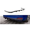 Maxton - Arriere Splitter (avec une barre verticale) Lexus ES F Sport Mk7 Noir Brillant