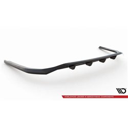 Maxton - Arriere Lame (avec une barre verticale) Lexus ES F Sport Mk7 Noir Brillant
