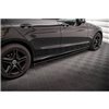 Maxton - Rajouts Des Bas De Caisse Mercedes-Benz C43 / C AMG-Line Sedan / Estate W205 / S205 Facelift Noir Brillant