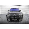 Maxton - Lame Du Pare-Chocs Avant V.1 BMW 7 M-Pack / M760e / i7 M-Pack G70 Noir Brillant