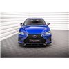 Maxton - Lame Du Pare-Chocs Avant V.2 Lexus ES F Sport Mk7 Noir Brillant