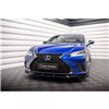 Maxton - Lame Du Pare-Chocs Avant V.2 Lexus ES F Sport Mk7 Noir Brillant