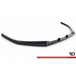 Maxton - Lame Du Pare-Chocs Avant V.2 Lexus ES F Sport Mk7 Noir Brillant