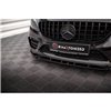 Maxton - Lame Du Pare-Chocs Avant V.2 Mercedes-Benz C AMG Line Sedan / Coupe / Estate W205 / C205 / S205 Facelift Noir Brillant