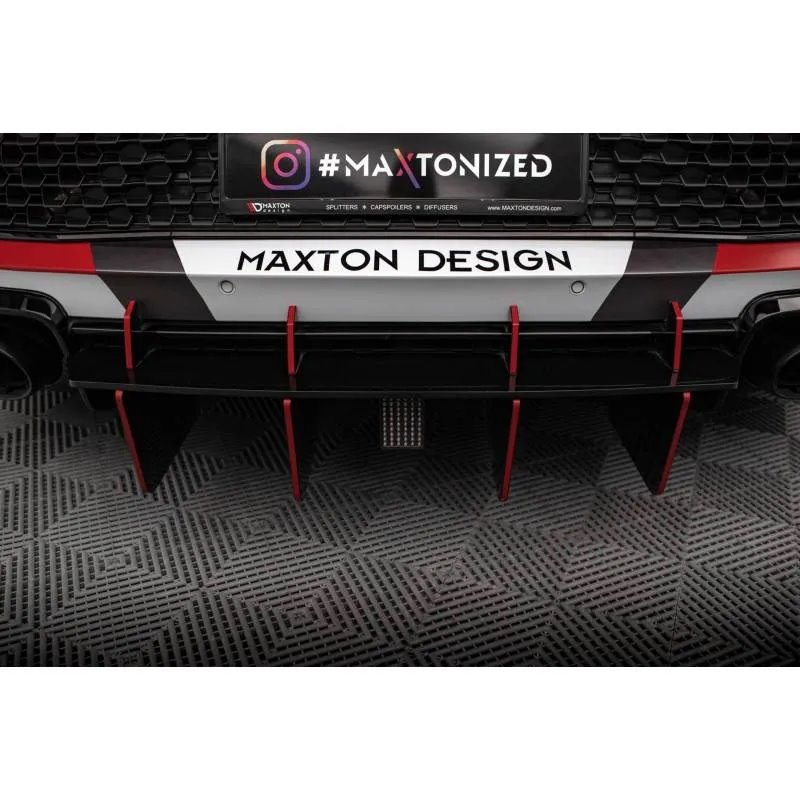 Maxton - Street Pro Central Diffuseur Arriere Audi R8 Mk2 Facelift